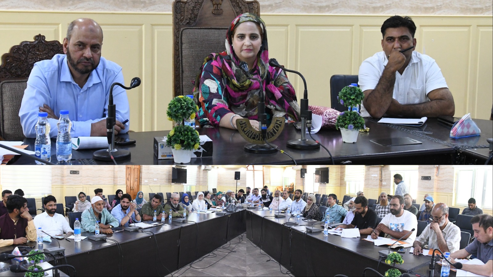 DDC Chairperson Ganderbal chairs preparatory meeting on Plan Formation for FY 2025-26 