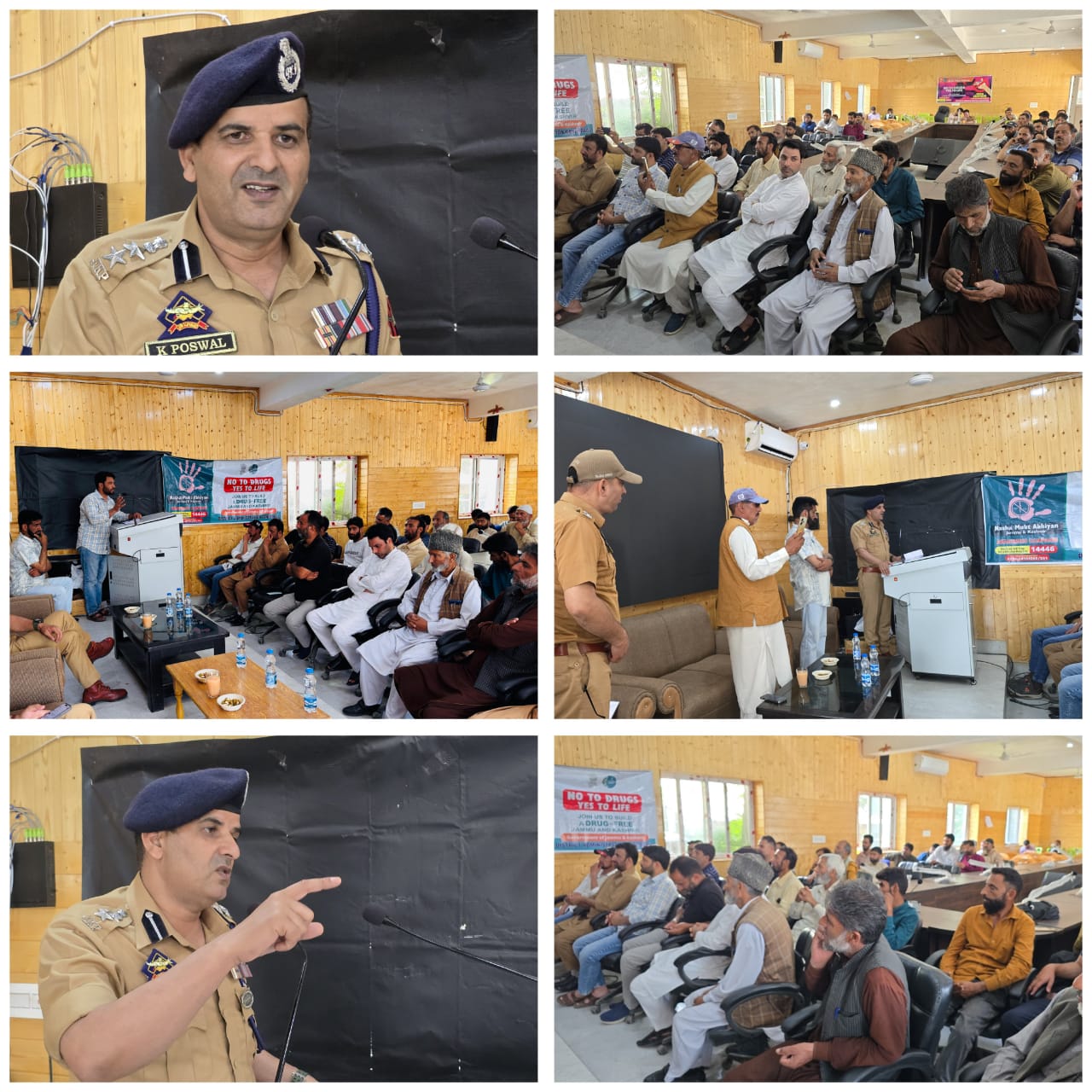 SSP Ganderbal Khalil poswal Chaired the PCPG Meeting in Kangan