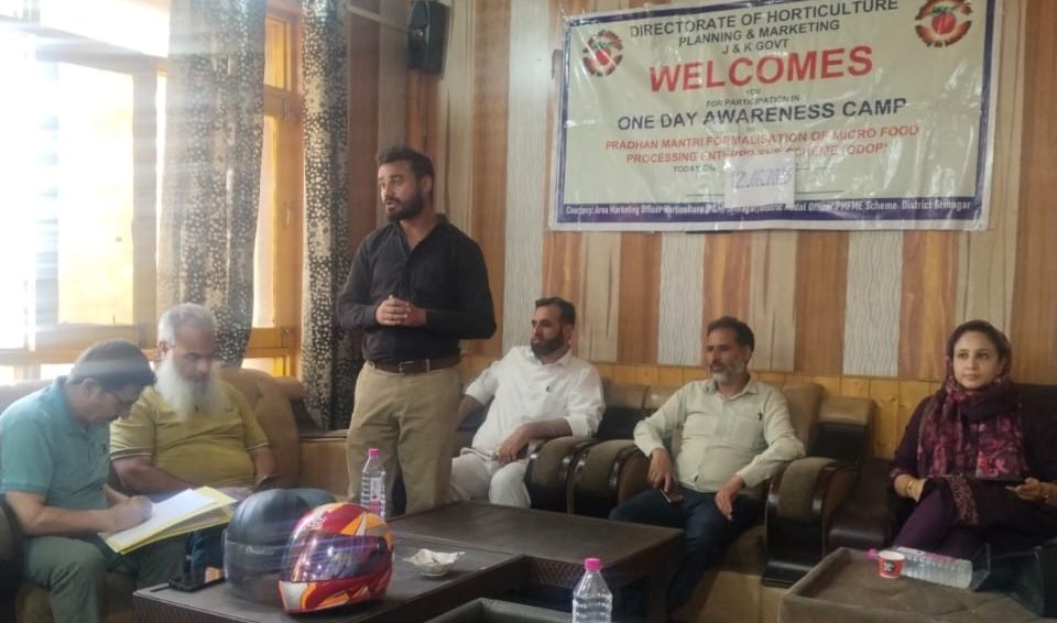 Awareness Camp on Micro Food Processing Enterprises Held in Bemina Srinagar