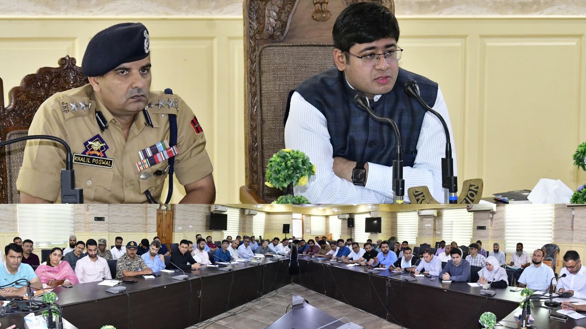 DC Ganderbal reviews arrangements for Independence Day Celebrations