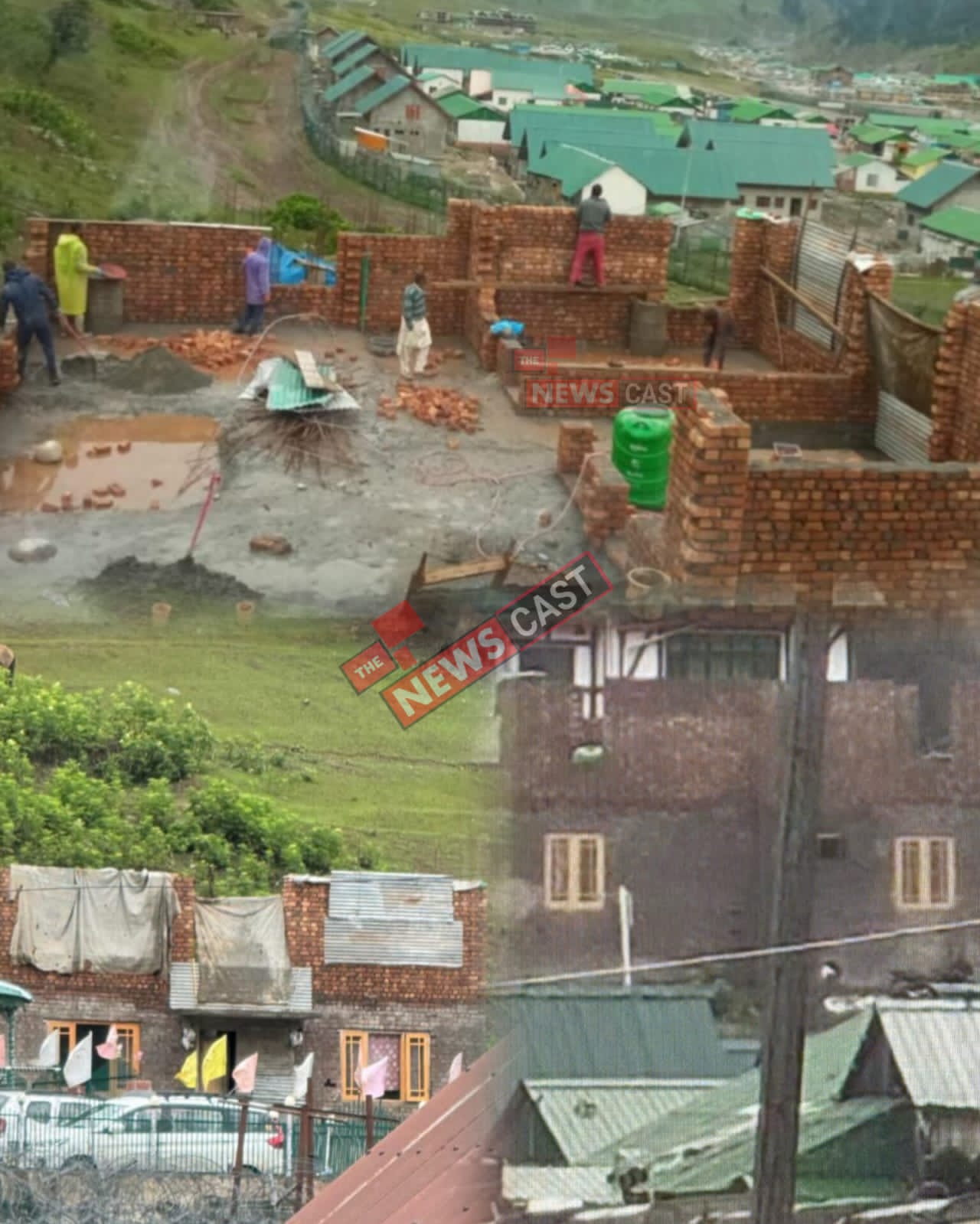 Illegal Constructions Continue Unchecked in Sonamarg; Court Orders Flouted, Ecological Concerns Rise, Two SDA checkpoints fail to prevent illegal transport of construction materials, raising serious questions