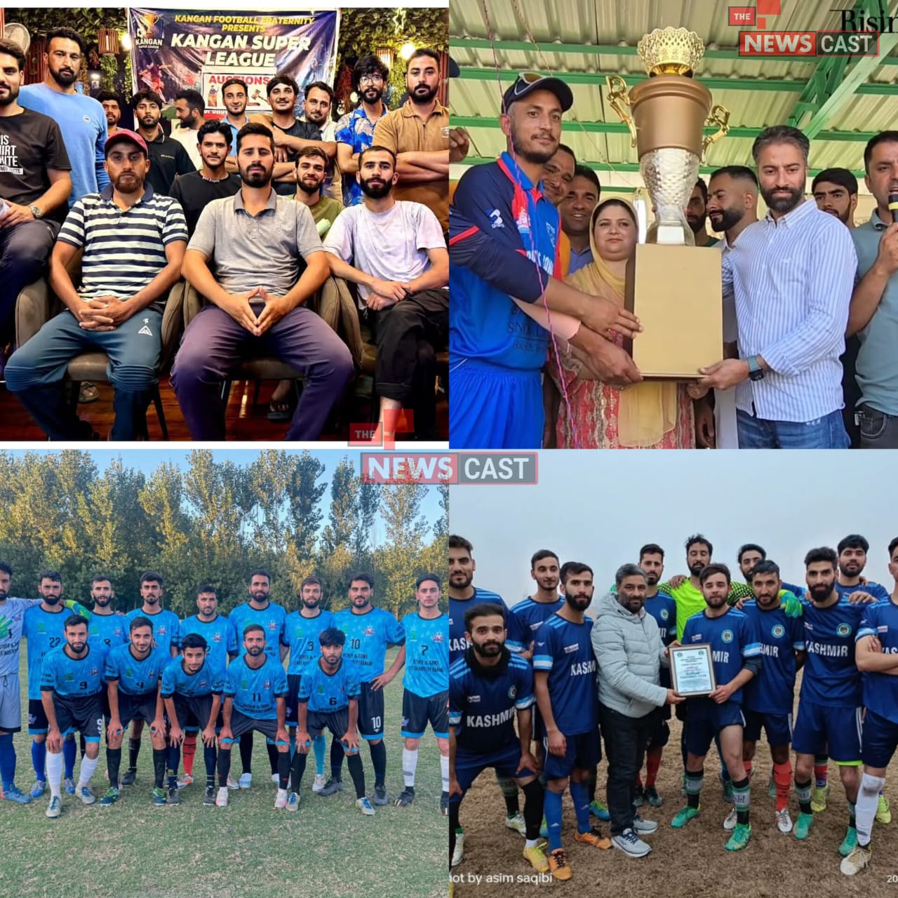 Manzoor Ahmad Lone Leads Revival of Football Culture in Ganderbal Local auction, “ongoing league part of broader youth engagement initiative”