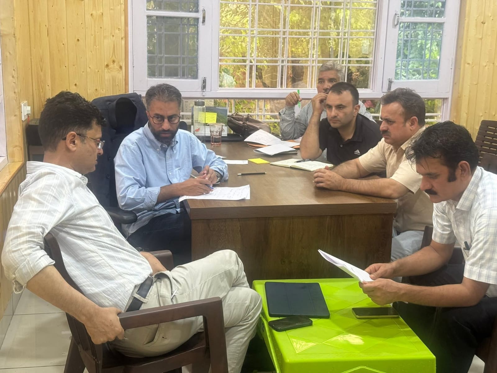 MLA Kangan Mian Mehar Ali Chairs High-Level Review Meeting with Power Department, Approves New Receiving Station for Mammar