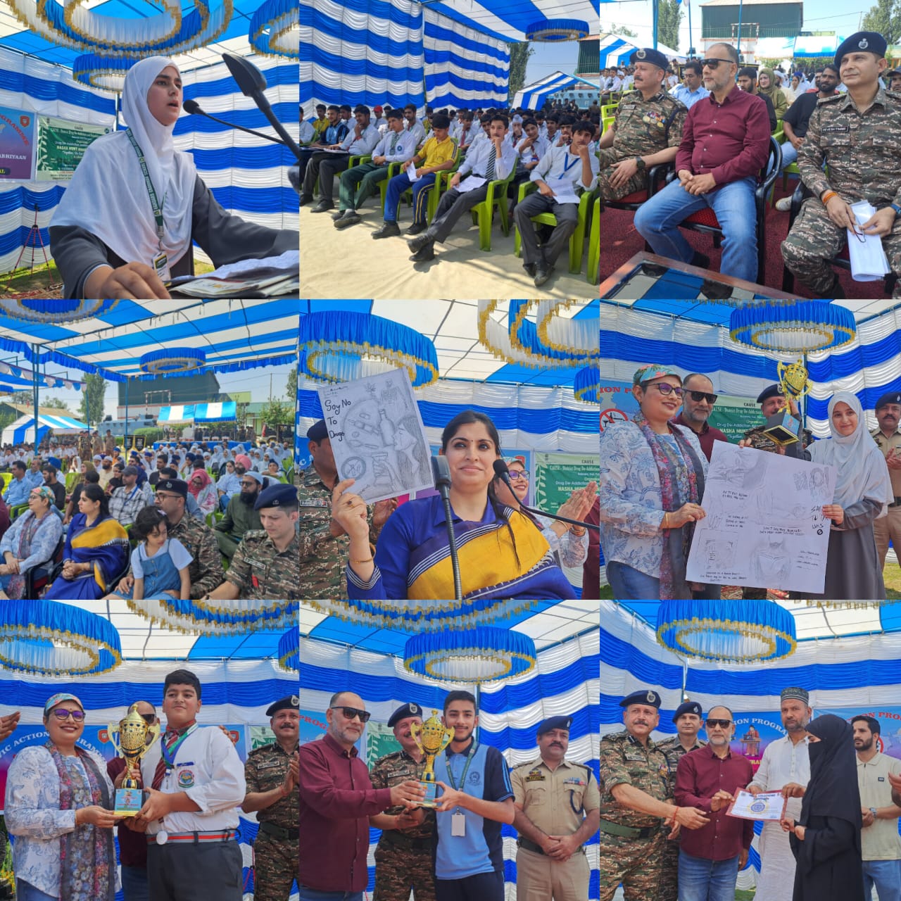 180 Bn CRPF Organizes “Nasha Mukt Bharat Abhiyan” & Women Empowerment Initiative Under Civic Action Programme 2024-25