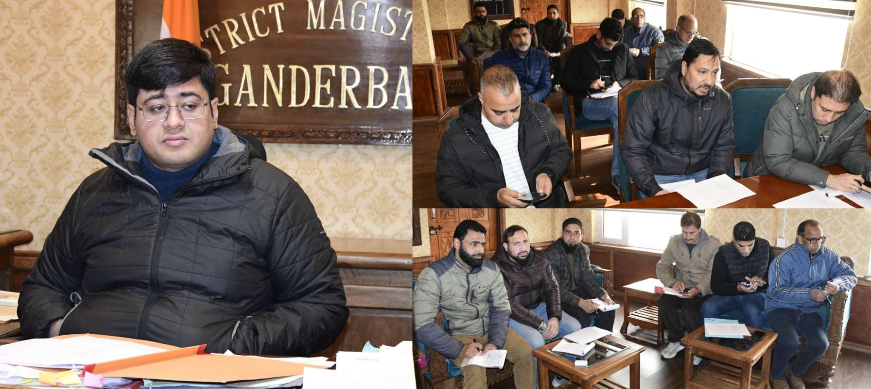 DC Ganderbal reviews progress on Developmental Projects under SASCI