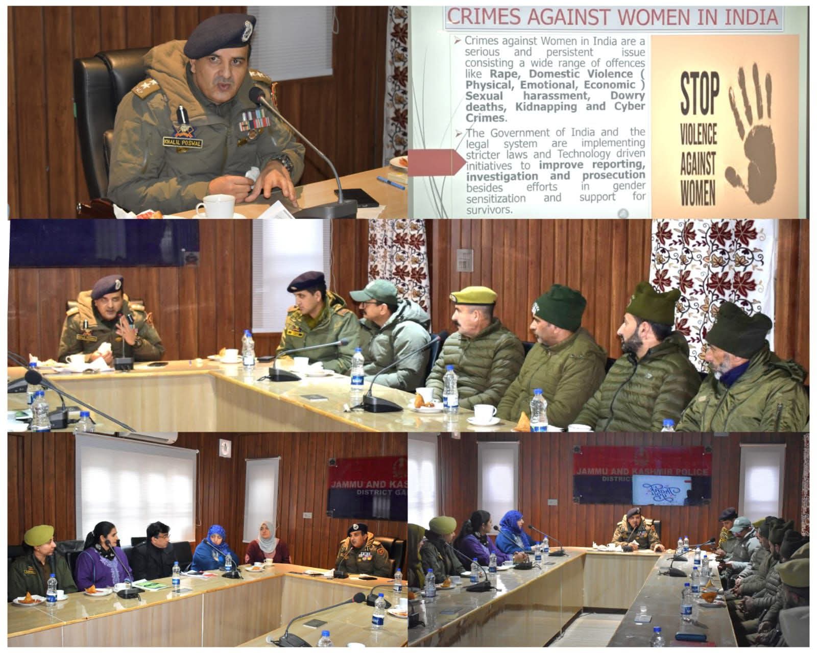 GANDERBAL POLICE HOLDS ONE-DAY SEMINAR ON GENDER SENSITISATION AND CRIMES AGAINST WOMEN