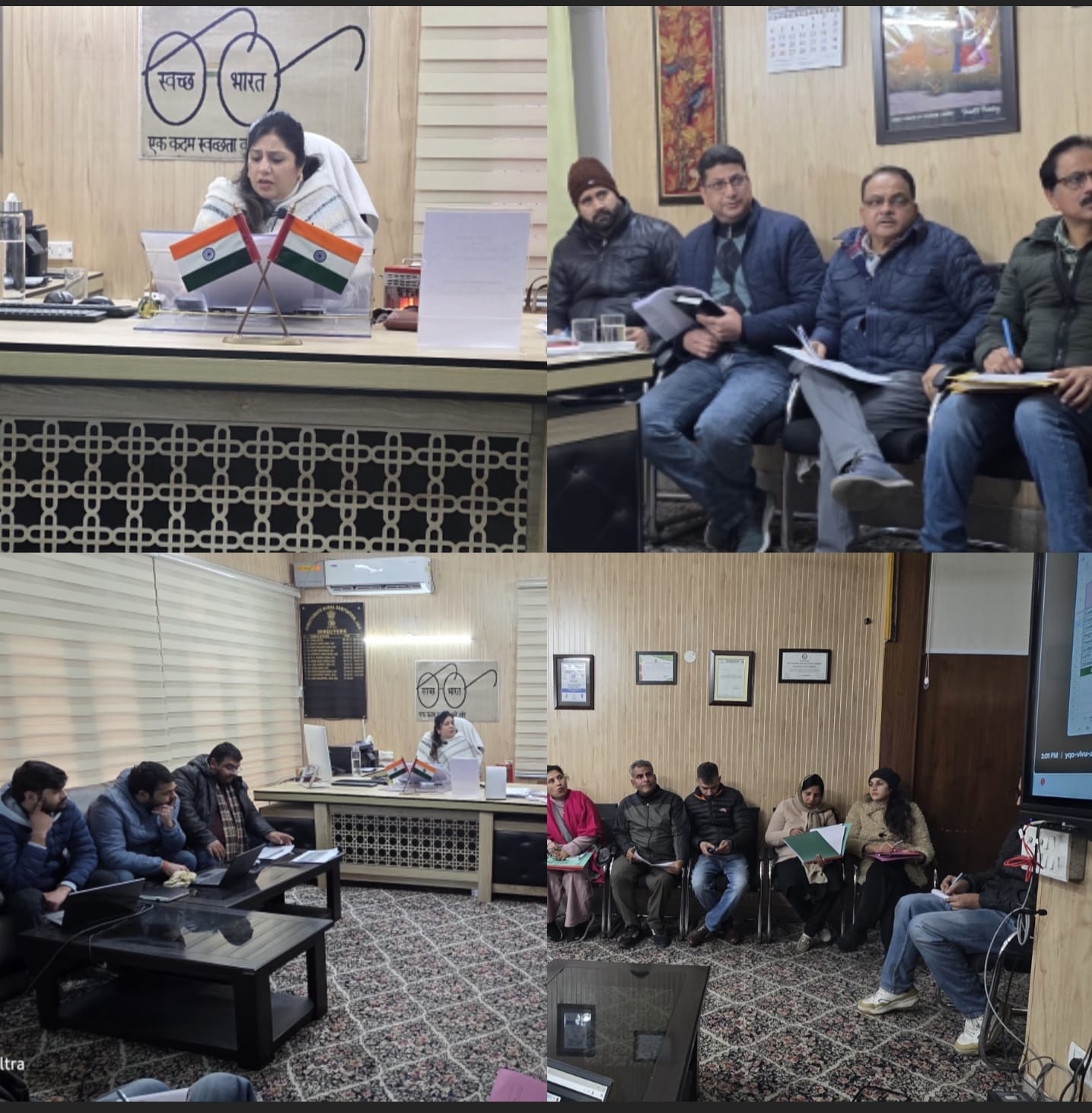 DG Rural Sanitation Holds Review of AIP 2026–27, Sets Jan 25 Deadline