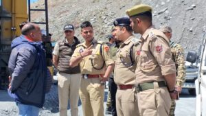 SSP Ganderbal Sudhanshu Dhama Reviews Preparations for Shri Amarnath ji Yatra-2026 at Baltal Base Camp